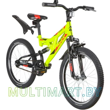 Детский велосипед Novatrack Shark 20SS1V.SHARK.GN20 (зеленый, 2020) картинка 2